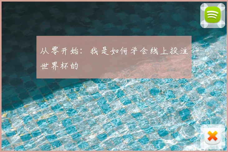从零开始：我是如何学会线上投注世界杯的