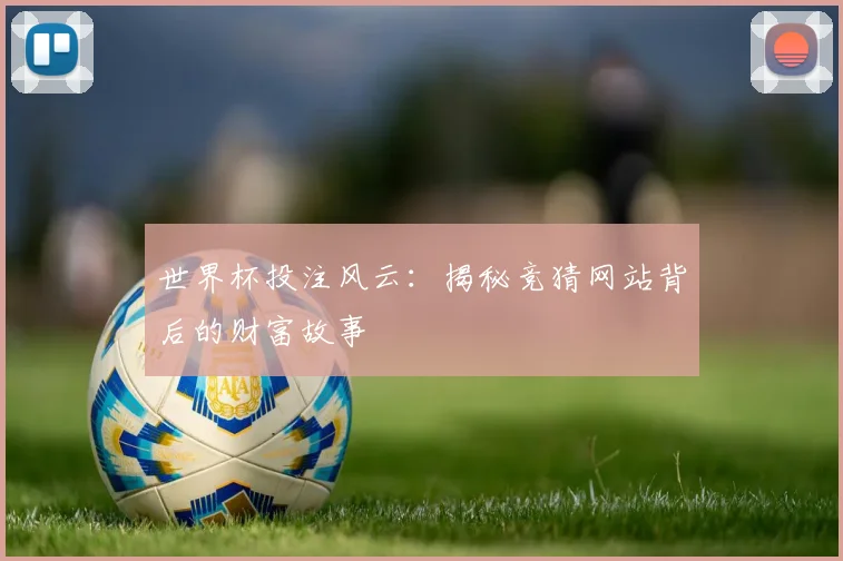 世界杯投注风云：揭秘竞猜网站背后的财富故事